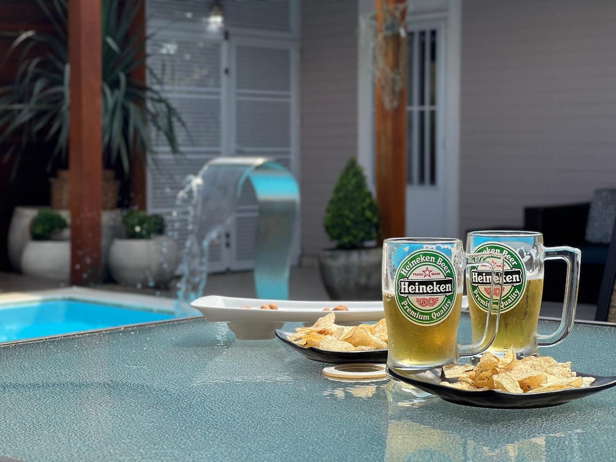 Casa Agradavel Com Piscina, A Poucos Passos Da Praia Peruibe Ngoại thất bức ảnh