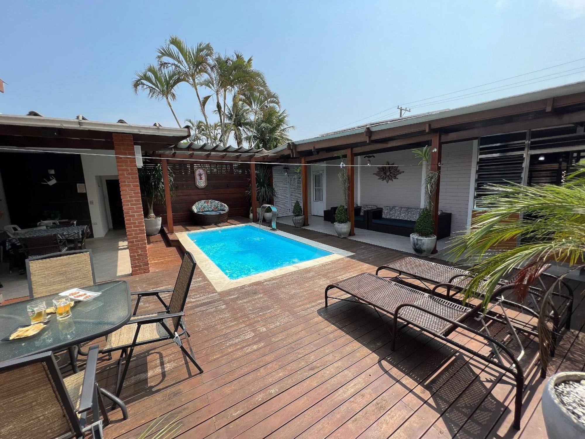 Casa Agradavel Com Piscina, A Poucos Passos Da Praia Peruibe Ngoại thất bức ảnh