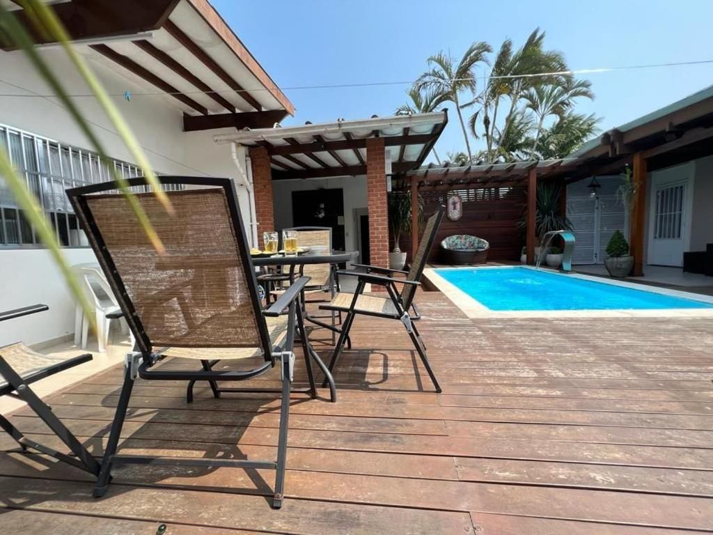 Casa Agradavel Com Piscina, A Poucos Passos Da Praia Peruibe Ngoại thất bức ảnh